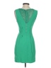 AIKO Solid Green Cocktail Dress Size S - photo 2