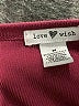 Assorted Brands Solid Burgundy Casual Dress Size M - photo 7