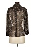 Zara TRF Floral Black 3/4 Sleeve Blouse Size S - photo 2