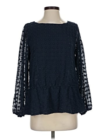 Waverly Grey Long Sleeve Blouse (view 1)