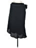Michele 100% Polyester Solid Black Formal Skirt Size 6 - photo 1