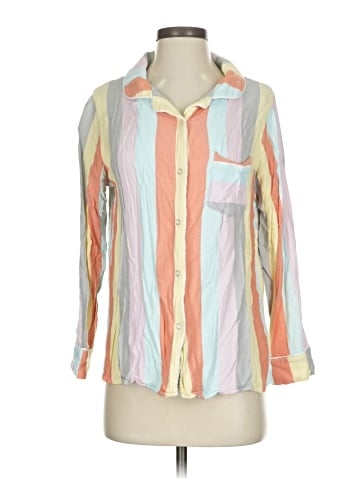Plush Long Sleeve Blouse (view 1)
