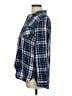 Talbots Outlet 100% Cotton Plaid Blue Long Sleeve Button-Down Shirt Size M - photo 5