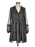 1.State Metallic Silver Gray Cocktail Dress Size S - photo 1