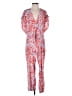 paloma blue Paisley Red Jumpsuit Size XS - photo 1