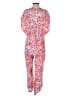 paloma blue Paisley Red Jumpsuit Size XS - photo 2