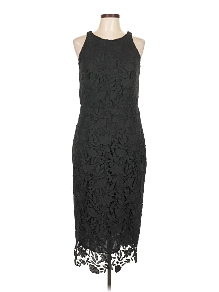 Pre-owned Shoshanna Cocktail Dress In Black