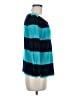 J.Crew Stripes Teal Pullover Sweater Size M - photo 4