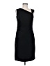 Evan Picone Solid Black Cocktail Dress Size 6 - photo 1