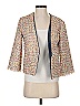 Samantha Dru 100% Polyester Tweed Ivory Blazer Size XS - photo 1