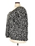 Socialite Polka Dots Black Short Sleeve Blouse Size 4X - photo 5
