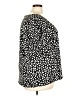 Socialite Polka Dots Black Short Sleeve Blouse Size 4X - photo 4