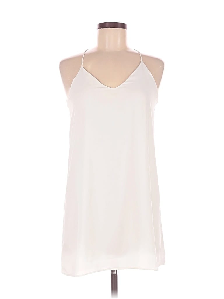 Pre-owned Style Rack Casual Dress In White
