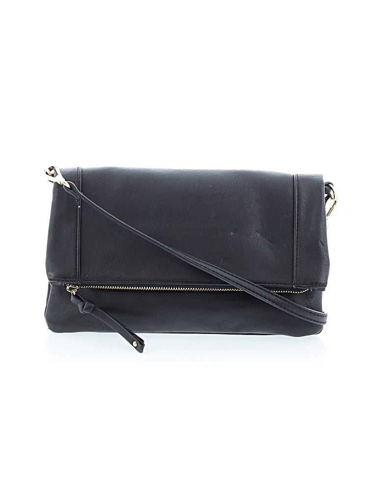 Pre-owned Sole Society Crossbody Bag In Black