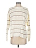 American Eagle Outfitters Stripes Ivory Pullover Sweater Size S - photo 1