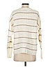 American Eagle Outfitters Stripes Ivory Pullover Sweater Size S - photo 2