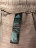 Adidas 100% Polyester Chevron-herringbone Tan Shorts Size L - photo 3
