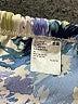 Uniqlo 100% Polyester Floral Blue Casual Pants Size XS - photo 3