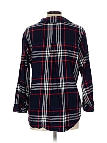 Hester & Orchard 3/4 Sleeve Button-Down Shirt (view 2)
