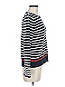 Cynthia Rowley TJX 100% Cotton Stripes Blue Pullover Sweater Size M - photo 4