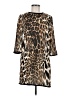 MNG Animal Print Brown Casual Dress Size M (estimated) - photo 1