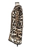 MNG Animal Print Brown Casual Dress Size M (estimated) - photo 5