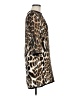 MNG Animal Print Brown Casual Dress Size M (estimated) - photo 4