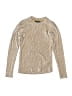Like Flo Metallic Gold Pullover Sweater Size 8 - photo 1