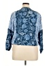 Spense 100% Viscose Blue 3/4 Sleeve Blouse Size XL (petite) - photo 2