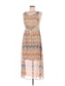 Blu Pepper Print Tan Casual Dress Size S - photo 1