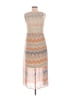 Blu Pepper Print Tan Casual Dress Size S - photo 2