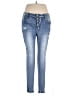 Unbranded Hearts Blue Jeans Size XL - photo 1