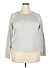 Live Love Lounge by Karen Neuberger Silver Gray Pullover Sweater Size XXL - photo 1
