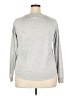 Live Love Lounge by Karen Neuberger Silver Gray Pullover Sweater Size XXL - photo 2