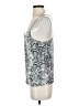 Bishop + Young 100% Polyester Silver Sleeveless Top Size XS - photo 5