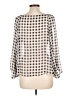 A New Day 100% Polyester Gray 3/4 Sleeve Blouse Size L - photo 2