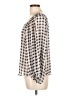 A New Day 100% Polyester Gray 3/4 Sleeve Blouse Size L - photo 5