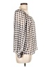 A New Day 100% Polyester Gray 3/4 Sleeve Blouse Size L - photo 4