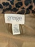 Greige Animal Print Brown Long Sleeve Blouse Size L - photo 7