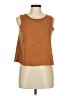 B Sharp Brown Sleeveless T-Shirt Size M (estimated) - photo 1
