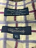 Faconnable 100% Cotton Tweed White Long Sleeve Button-Down Shirt Size XS - photo 7