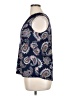 Loveappella Paisley Blue Sleeveless Blouse Size XL (petite) - photo 5
