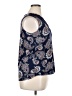 Loveappella Paisley Blue Sleeveless Blouse Size XL (petite) - photo 4