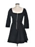 Lulus Solid Black Cocktail Dress Size M - photo 2