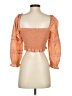 Wilfred Orange 3/4 Sleeve Blouse Size S - photo 2