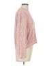 C&C California 100% Polyester Pink Pullover Sweater Size L - photo 4