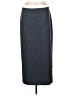 Zara 100% Polyester Solid Gray Formal Skirt Size L - photo 1