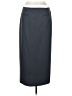 Zara 100% Polyester Solid Gray Formal Skirt Size L - photo 2