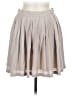 Lulus Solid Gray Tan Casual Skirt Size M - photo 1