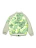 Andy & Evan 100% Polyester Print Green Jacket Size 6 - photo 2